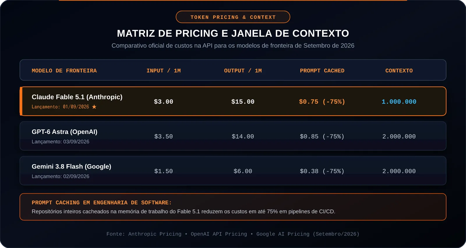 Matriz de Pricing e Eficiência dos Modelos de Fronteira